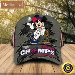 Mickey Mouse Atlanta Braves Champions Cap