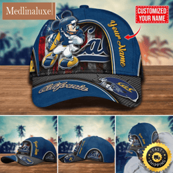 NCAA California Golden Bears Baseball Cap Mickey Mouse Custom Cap For Fans