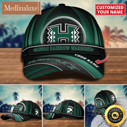NCAA Hawaii Rainbow Warriors Baseball Cap Custom Cap For Football Fans