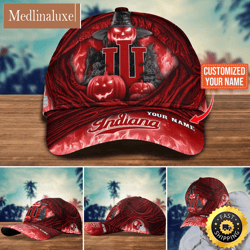 NCAA Indiana Hoosiers Baseball Cap Halloween Custom Cap For Fans