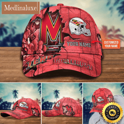 NCAA Maryland Terrapins Baseball Cap Custom Hat For Fans