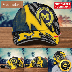 NCAA Michigan Wolverines Baseball Cap Custom Cap For Sport Fans