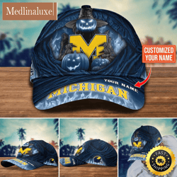 NCAA Michigan Wolverines Baseball Cap Halloween Custom Cap For Fans
