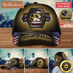 NCAA Missouri Tigers Baseball Cap Best Trending Custom Name Cap