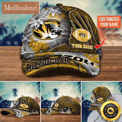 NCAA Missouri Tigers Baseball Cap Custom Hat For Fans New Arrivals
