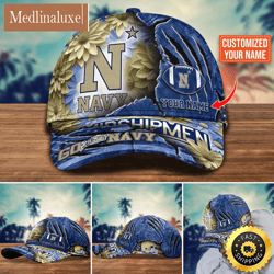 NCAA Navy Midshipmen Baseball Cap Custom Hat For Fans New Arrivals