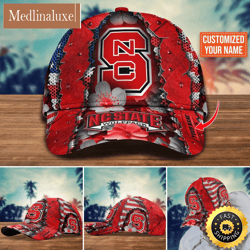 NCAA NC State Wolfpack Baseball Cap Custom Cap For Fans