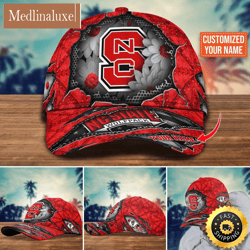 NCAA NC State Wolfpack Baseball Cap Custom Cap Trending