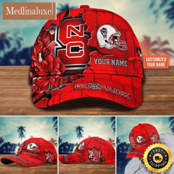 NCAA NC State Wolfpack Baseball Cap Custom Hat For Fans