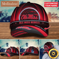 NCAA Ole Miss Rebels Baseball Cap Custom Cap For Football Fans