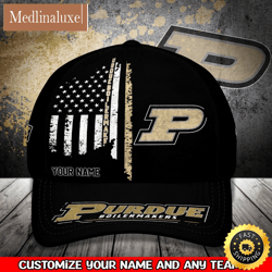 NCAA Purdue Boilermakers Baseball Cap Your Name Custom Baseball Cap