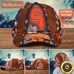 NCAA Syracuse Orange Baseball Cap Custom Cap For Fans