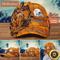 NCAA Texas Longhorns Baseball Cap Custom Hat For Fans