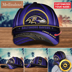 NFL Baltimore Ravens Baseball Cap Custom Football Cap For Fans