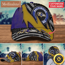 nfl baltimore ravens baseball cap custom football hat for fans