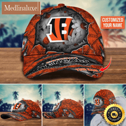 NFL Cincinnati Bengals Baseball Cap Custom Cap Trending For Fans
