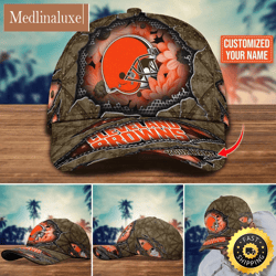 NFL Cleveland Browns Baseball Cap Custom Cap Trending For Fans