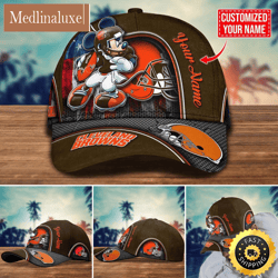NFL Cleveland Browns Baseball Cap Mickey Cap Trending Custom Cap
