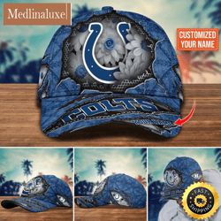 NFL Indianapolis Colts Baseball Cap Custom Cap Trending For Fans