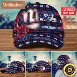 NFL New York Giants Baseball Cap Flower Trending Custom Cap