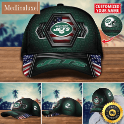 NFL New York Jets Baseball Cap Best Trending Custom Name Cap
