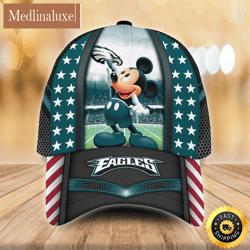 NFL Philadelphia Eagles And Mickey Mouse Classic Cap