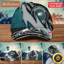 nfl philadelphia eagles baseball cap custom football hat for fans