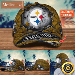 NFL Pittsburgh Steelers Baseball Cap Custom Cap Trending For Fans