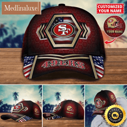 NFL San Francisco 49ers Baseball Cap Best Trending Custom Name Cap