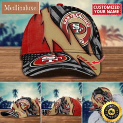 nfl san francisco 49ers baseball cap custom football hat for fans
