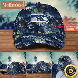NFL Seattle Seahawks Baseball Cap Customized Cap Hot Trending