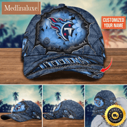 NFL Tennessee Titans Baseball Cap Custom Cap Trending For Fans