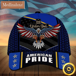 Personalized American Pride One Nation Under God All Over Print Baseball Cap A Great Gift For Veterans Day