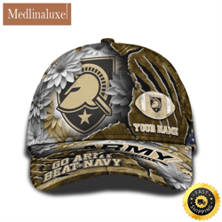 Personalized NCAA Army Black Knights All Over Print BaseBall Cap The Perfect Way To Rep Your Team
