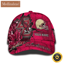Personalized NCAA Boston College Eagles All Over Print BaseBall Cap Show Your Pride