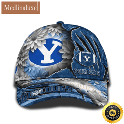 Personalized NCAA BYU Cougars All Over Print BaseBall Cap The Perfect Way To Rep Your Team