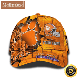 Personalized NCAA Clemson Tigers All Over Print BaseBall Cap Show Your Pride
