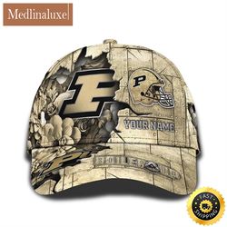 Personalized NCAA Purdue Boilermakers All Over Print Baseball Cap Show Your Pride