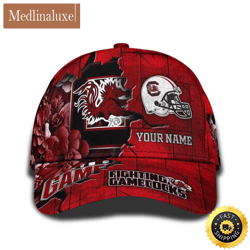Personalized NCAA South Carolina Gamecocks All Over Print Baseball Cap Show Your Pride