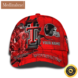 Personalized NCAA Texas Tech Red Raiders All Over Print Baseball Cap Show Your Pride