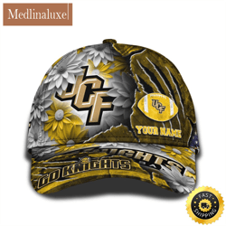 Personalized NCAA UCF Knights All Over Print Baseball Cap The Perfect Way To Rep Your Team