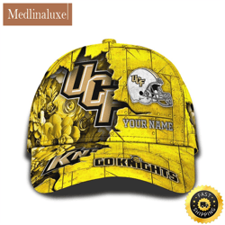 Personalized NCAA UCF Knights All Over Print Baseball Cap Show Your Pride