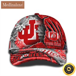 Personalized NCAA Utah Utes All Over Print Baseball Cap The Perfect Way To Rep Your Team