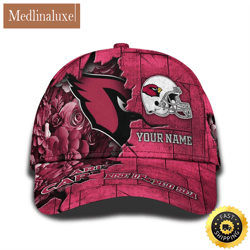 Personalized NFL Arizona Cardinals All Over Print Baseball Cap Show Your Pride