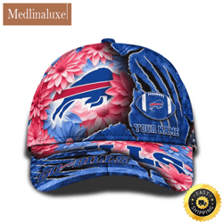 Personalized NFL Buffalo Bills All Over Print Baseball Cap The Perfect Way To Rep Your Team