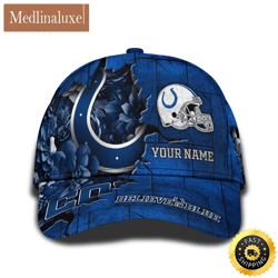 Personalized NFL Indianapolis Colts All Over Print Baseball Cap Show Your Pride