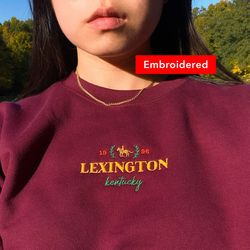 Lexington Sweatshirt, vintage Kentucky crewneck, derby sweater