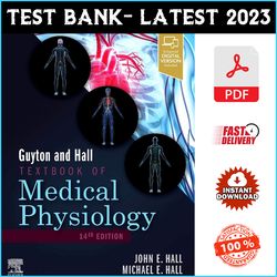 Test Bank for Guyton and Hall Textbook of Medical Physiology 14th Edition John E. Hall - PDF