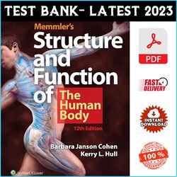 Memmler's Structure & Function of the Human Body, Enhanced Edition 12th Edition - PDF