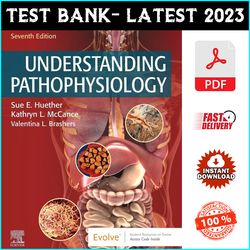 Test Bank for Understanding Pathophysiology 7th Edition by Sue Huether - PDF